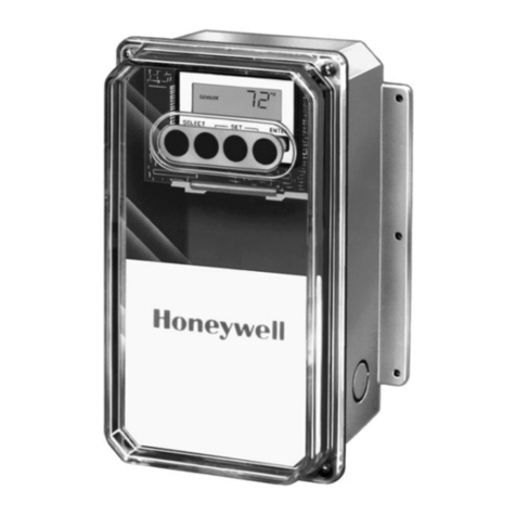 Honeywell T775A Operation manual