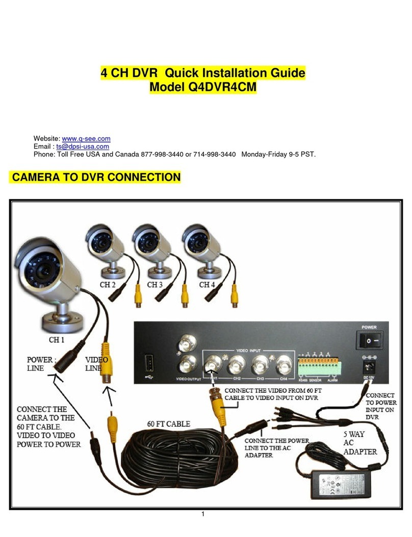 Q-See Q4DVR4CM User manual Q-See Q4DVR4CM User manual