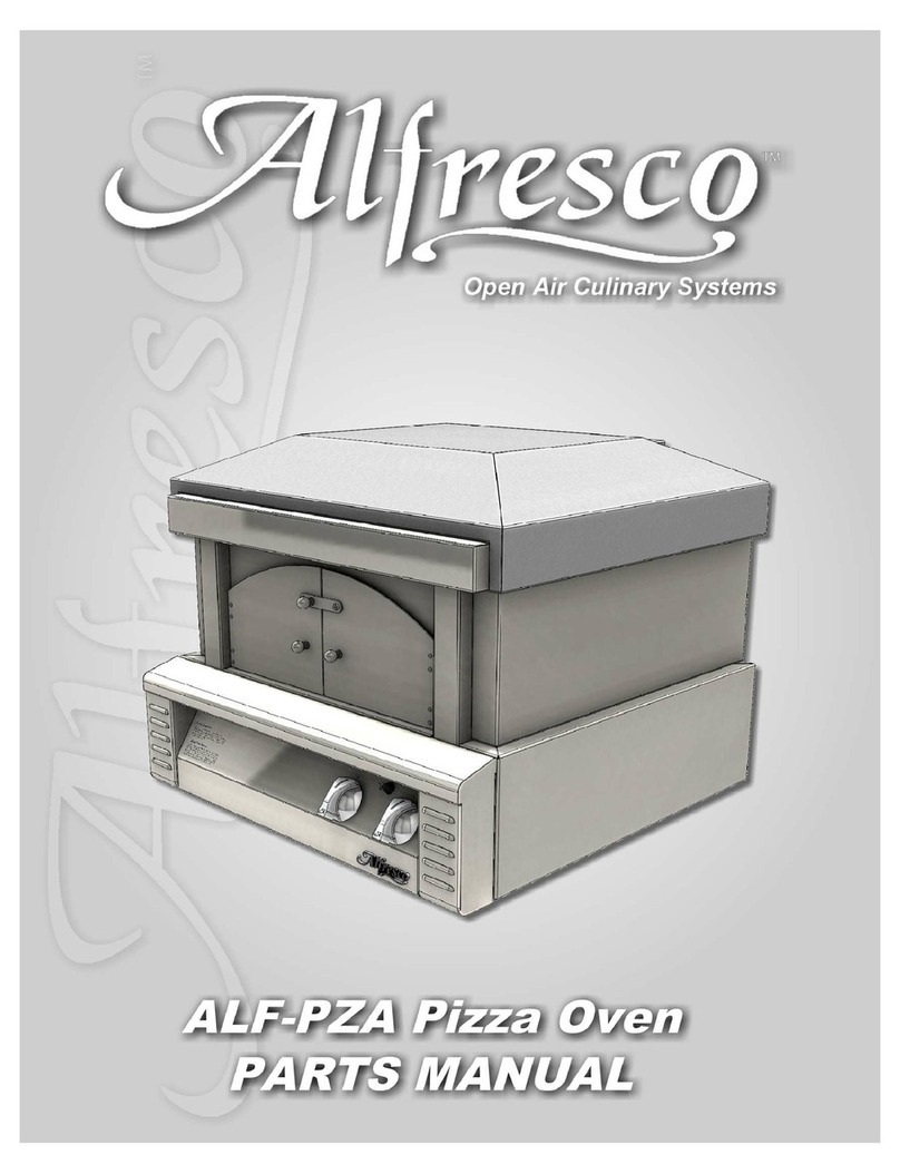 Alfresco ALF-PZA parts manual