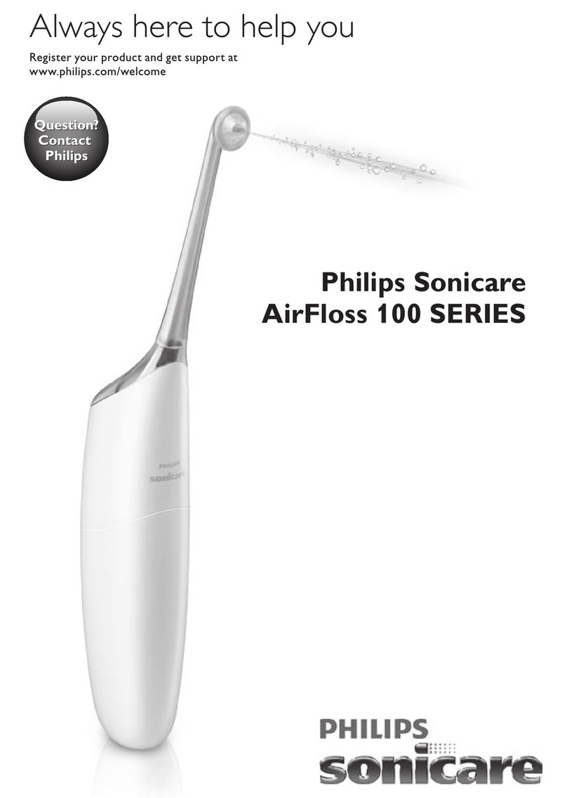 Philips Sonicare Airfloss HX8181 User manual