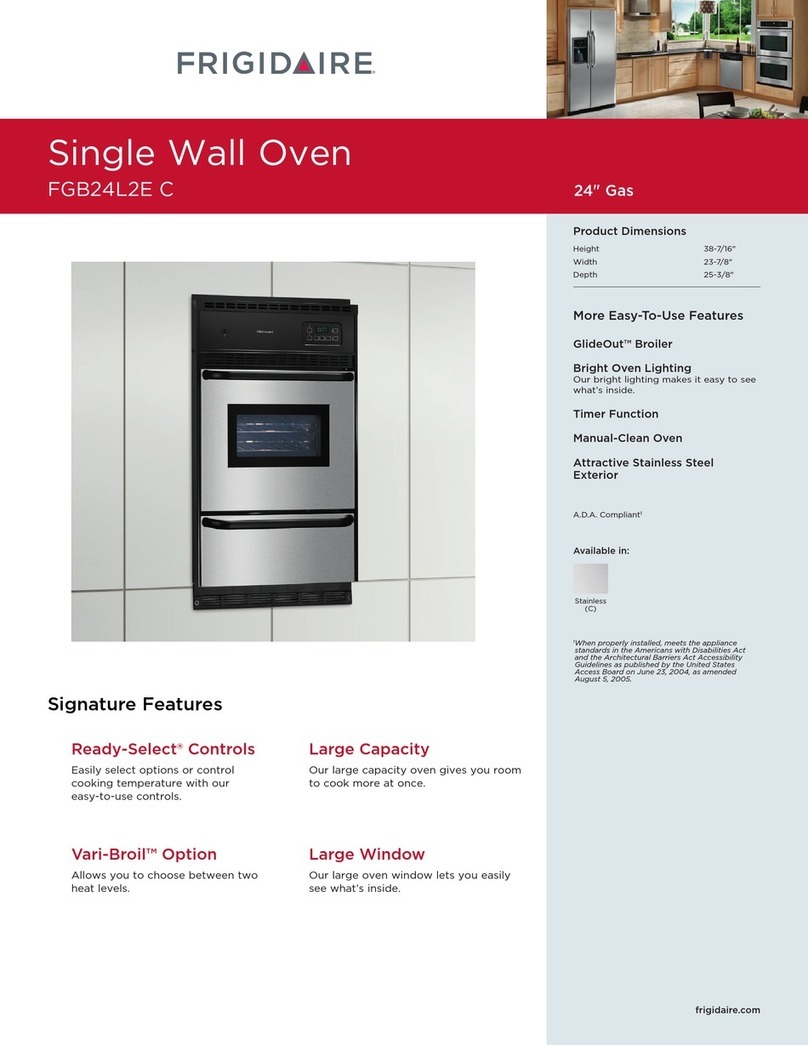 Frigidaire FGB24L2E C User manual