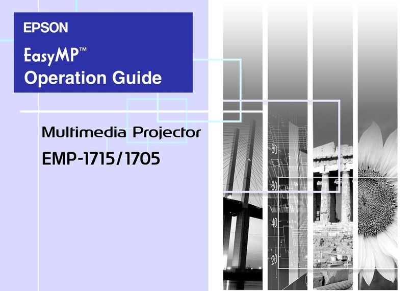 Epson EasyMP EMP-1715 User manual