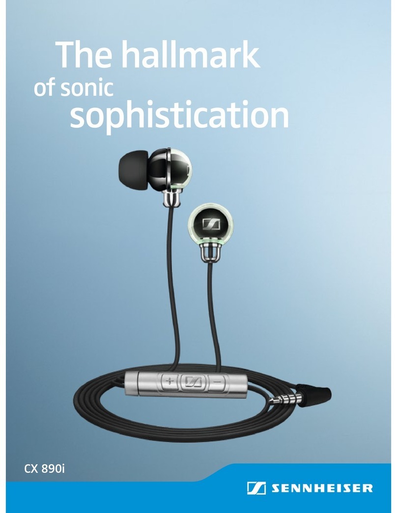 Sennheiser CX 890i Product sheet