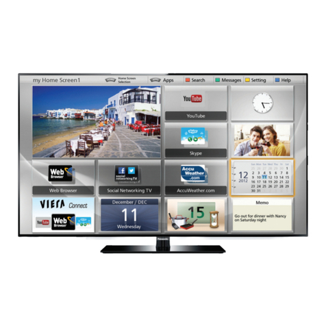 Panasonic Viera TC-58LE64 User manual