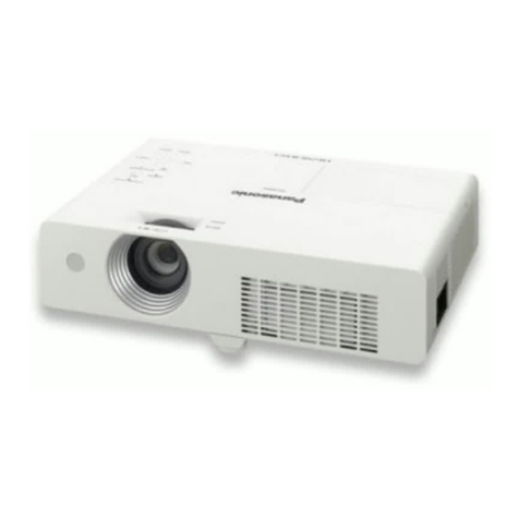 Panasonic PT-LX22EA User manual