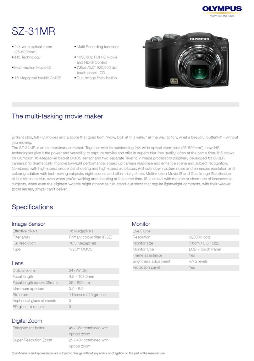 Olympus SZ-31MR User manual