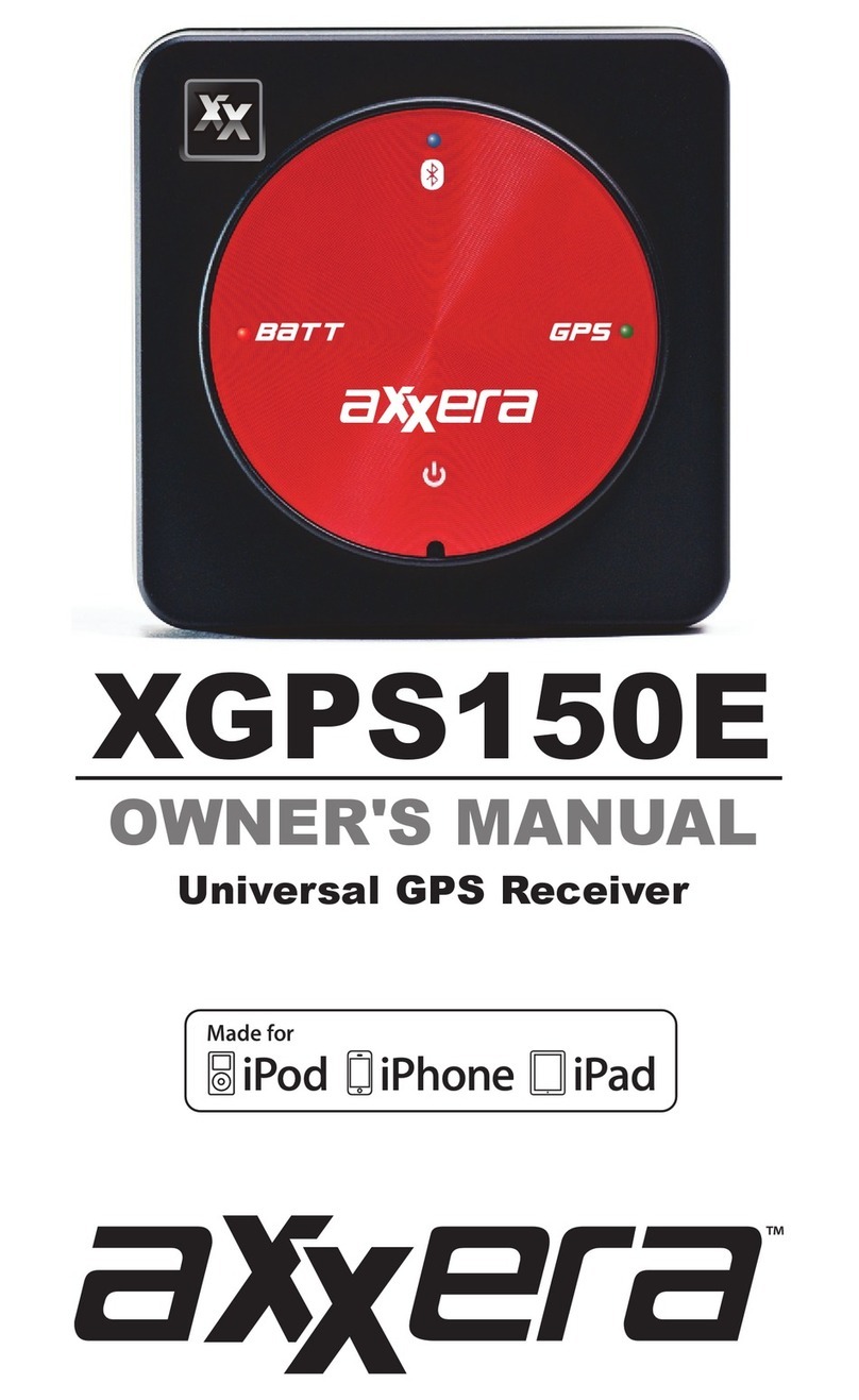 Axxera XGPS150E owner's manual