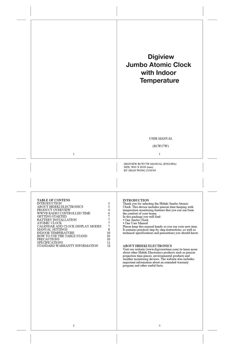 Digiview RCW17W user manual