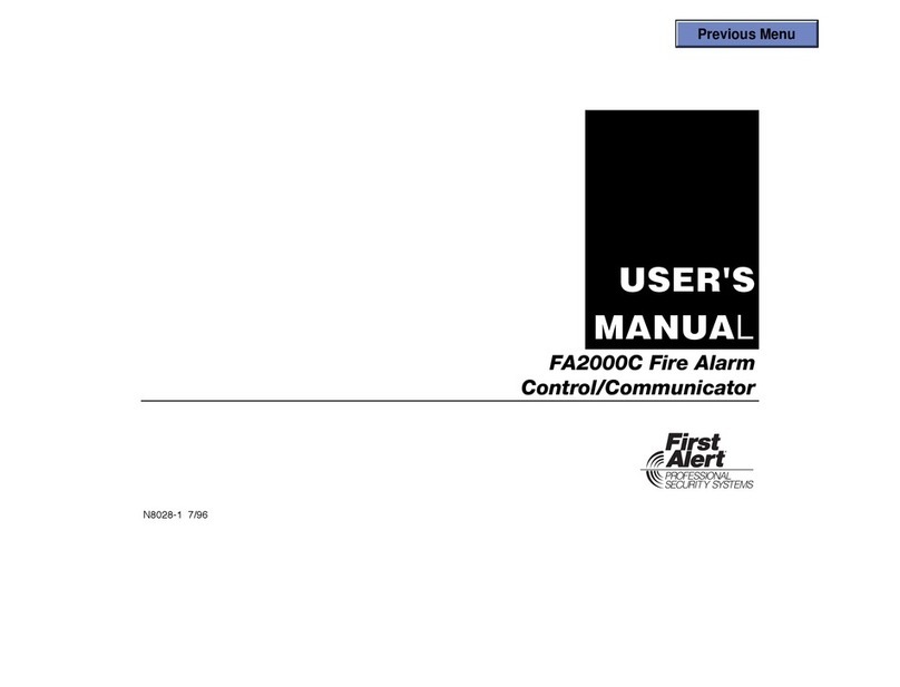 First Alert FA2000C user manual