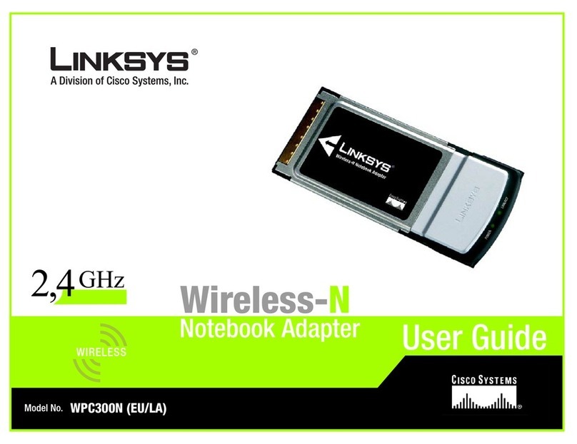 Linksys WPC300N User manual