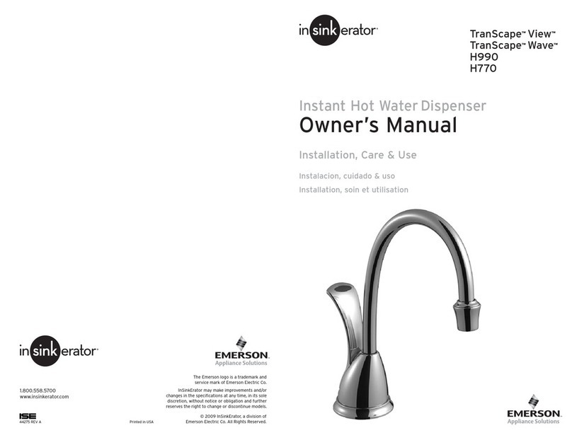 Emerson InSinkErator H990 User manual