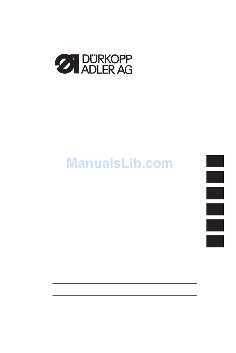 Dürkopp Adler 767 - User manual