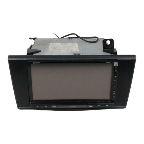 Clarion VX709A Troubleshooting guide