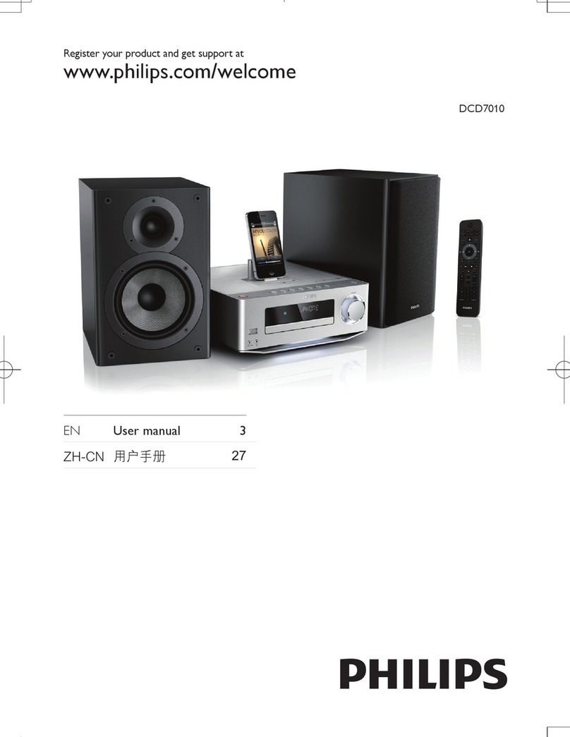 Philips DCD7010 User manual Philips DCD7010 User manual