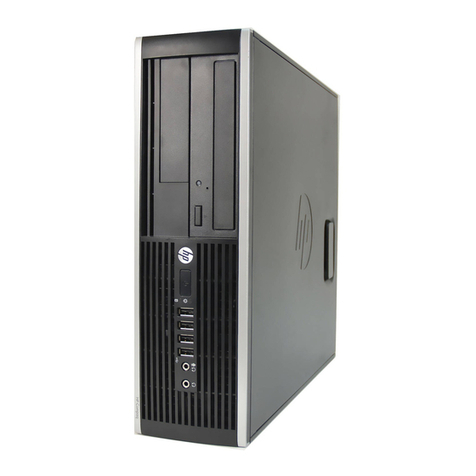 HP Compaq Elite 8300 All-in-One User manual