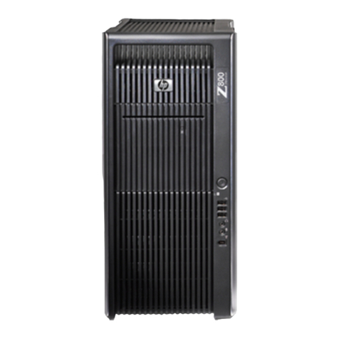 HP Workstation Z800 User manual HP Workstation Z800 User manual
