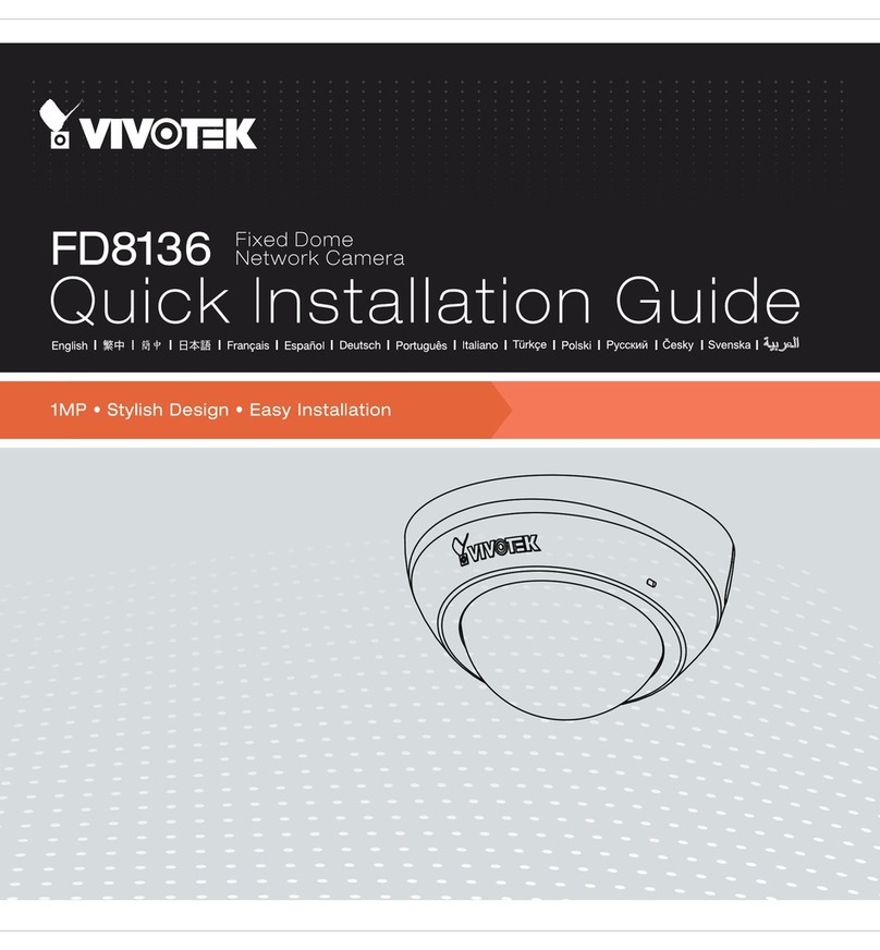 Vivotek FD8136 User manual