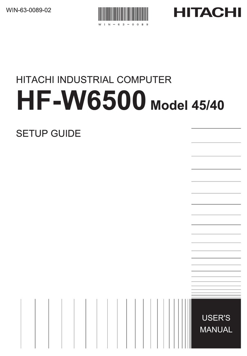 Hitachi HF-W6500 45/40 user manual