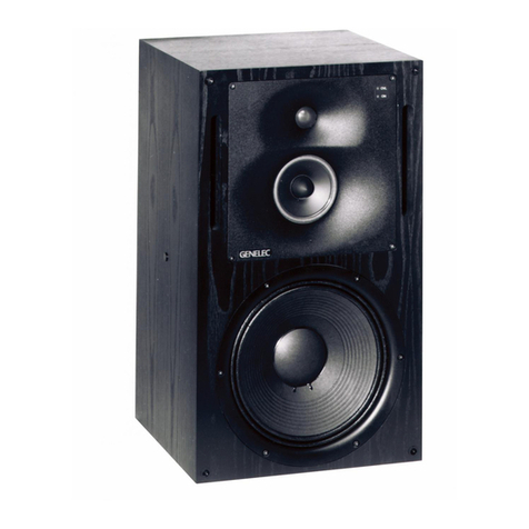 Genelec 1037B operating manual