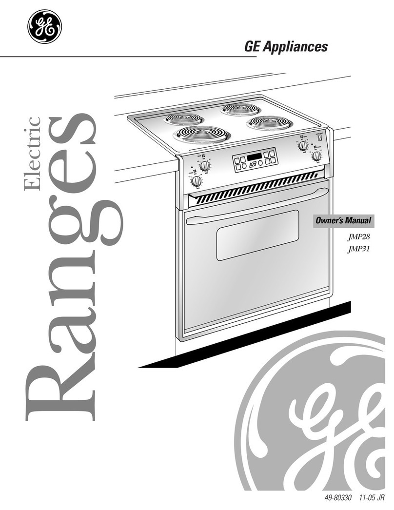 GE JMP31 User manual