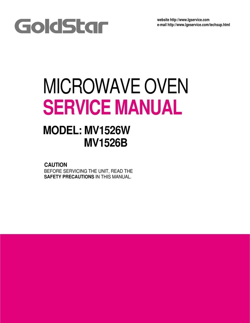 Goldstar MV1526W User manual