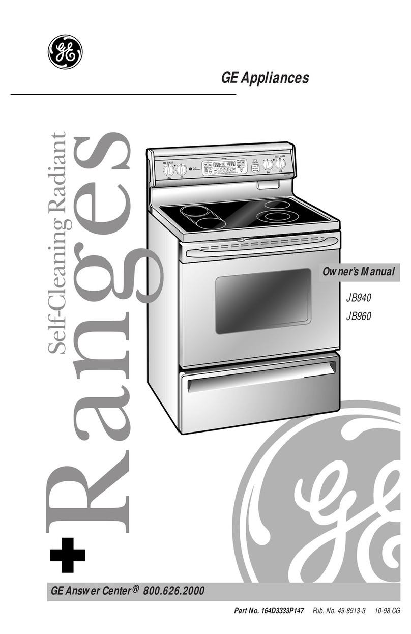 GE JB940 User manual GE JB940 User manual