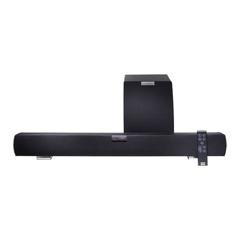 Vizio VSB211Z quick start guide
