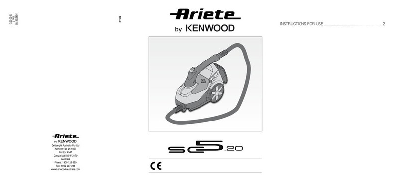 Kenwood Ariete SC5.20 Instructions for use