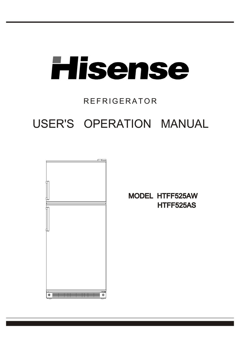 Hisense HTFF525AW User's operation manual