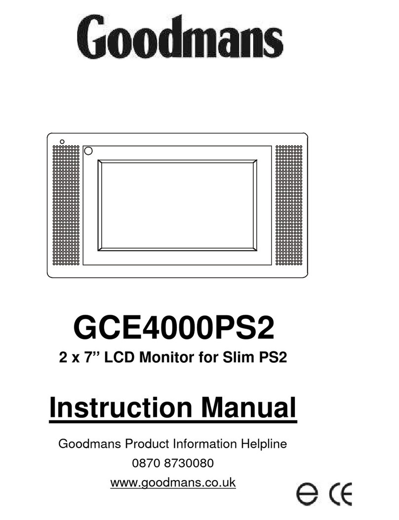 Goodmans GCE4000PS2 instruction manual