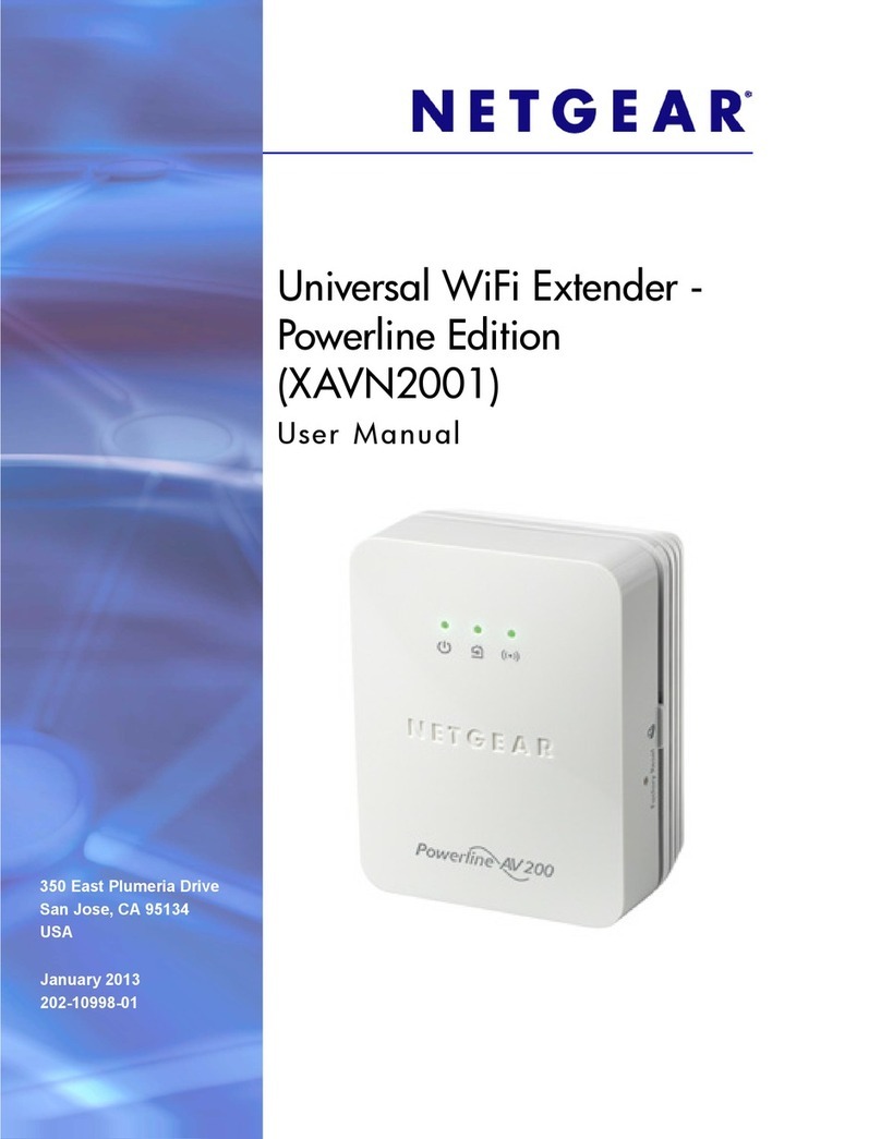 NETGEAR XAVN2001 User manual