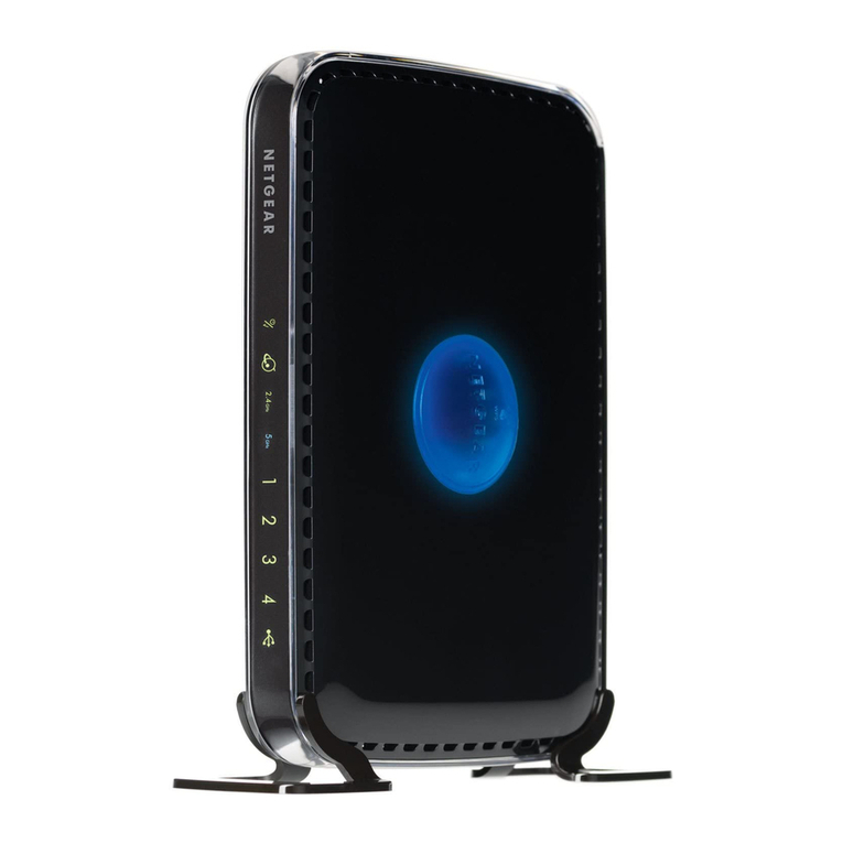 NETGEAR N600 WNDR3400v3 User manual