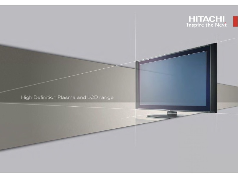Hitachi 55PD8800TA User manual