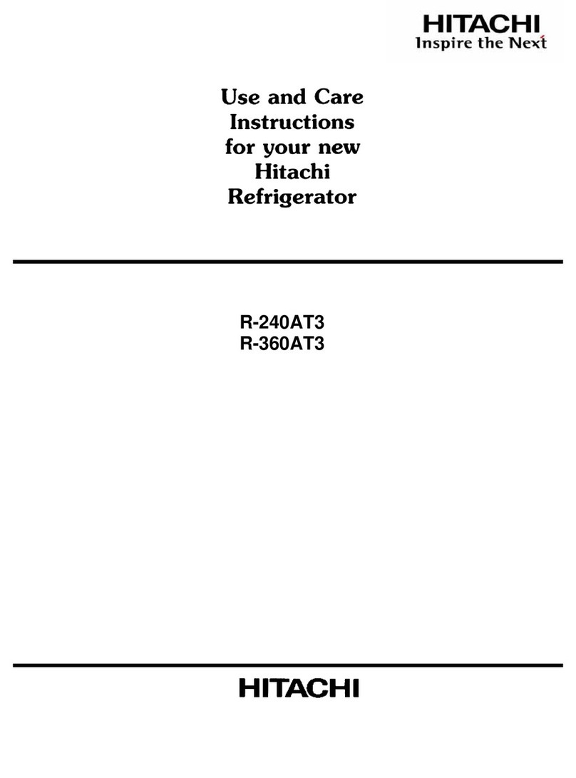 Hitachi R-240AT3 Quick reference guide