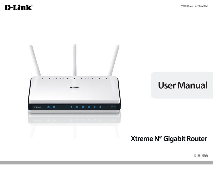 D-Link DIR-655 - Xtreme N Gigabit Router Wireless User manual