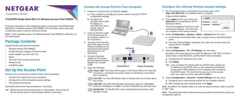 NETGEAR WN203 installation guide