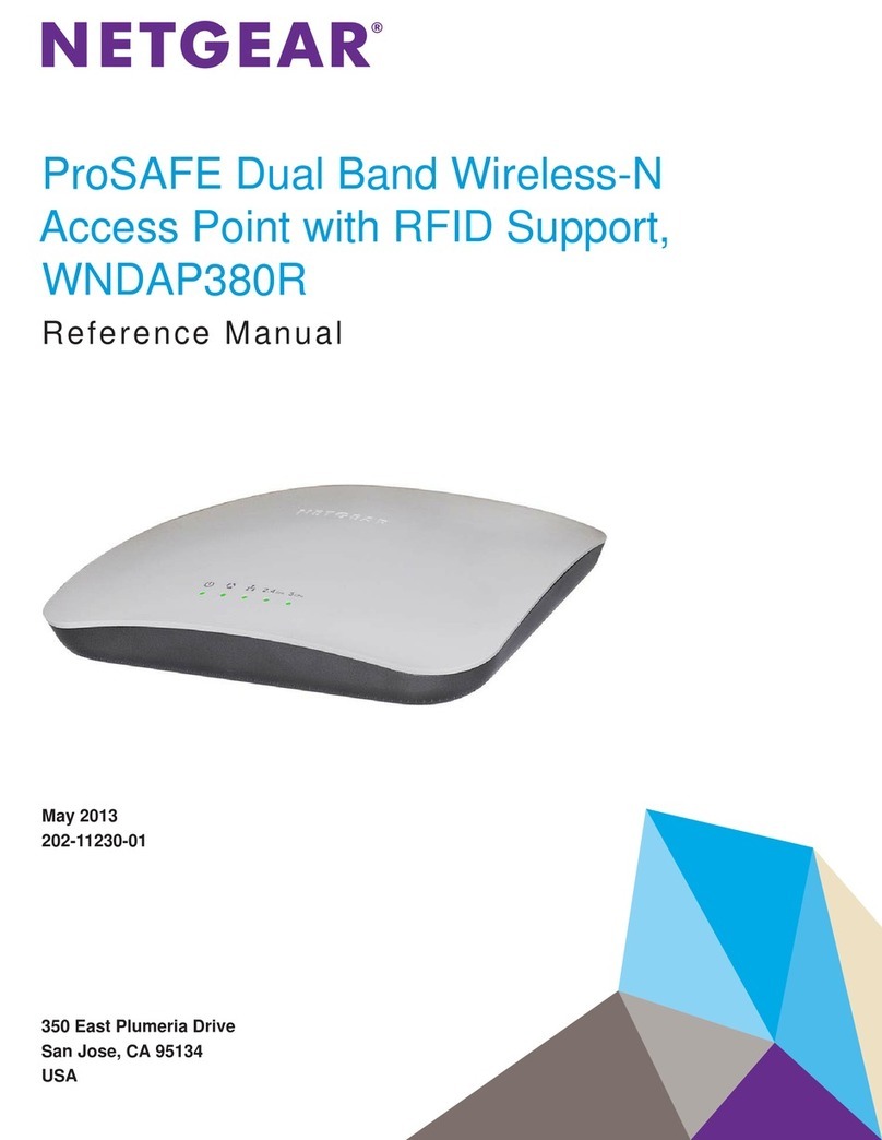NETGEAR ProSAFE WNDAP380R Reference manual