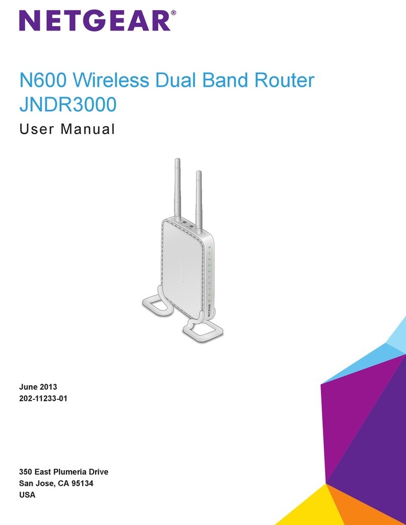NETGEAR N600 JNDR3000 User manual