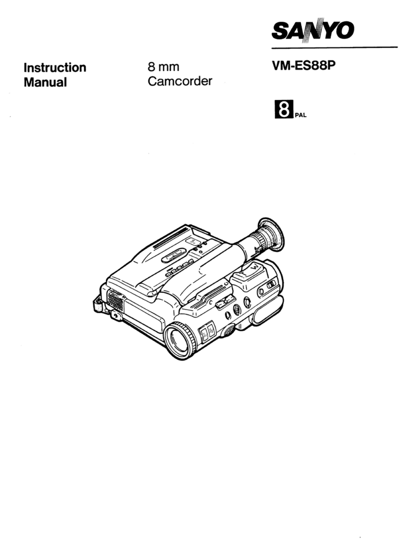 Sanyo VM-ES88P User manual Sanyo VM-ES88P User manual