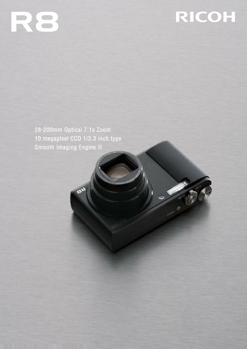 Ricoh R8 User manual