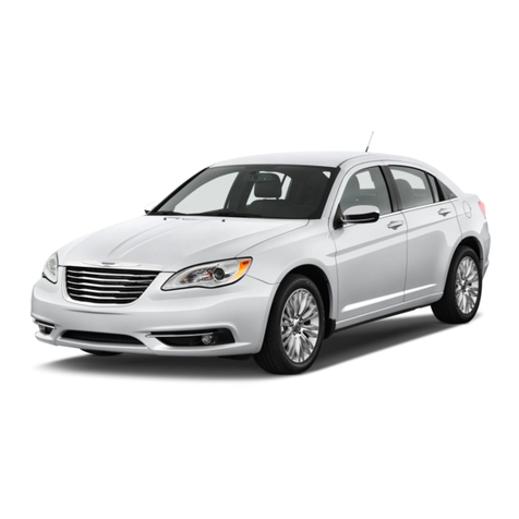 Chrysler 200 Convertible User manual Chrysler 200 Convertible User manual