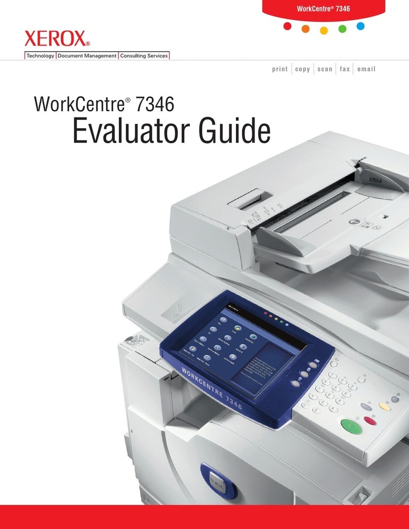 Xerox WorkCentre 7346 User manual