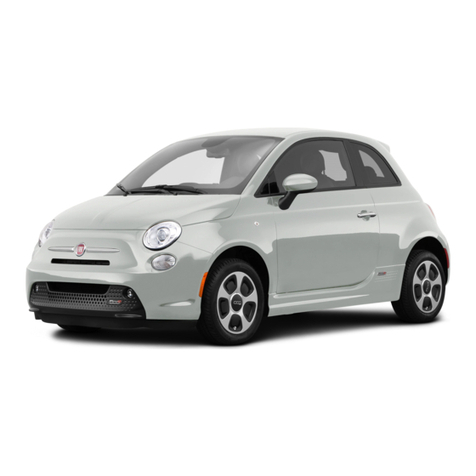 Fiat 500e User manual Fiat 500e User manual