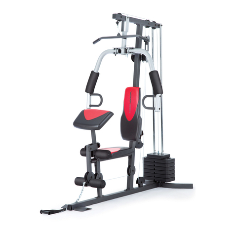 Weider 2980 X User manual