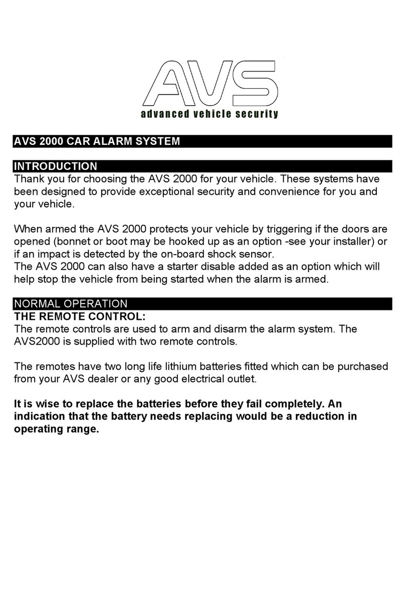 AVS 2000 quick guide