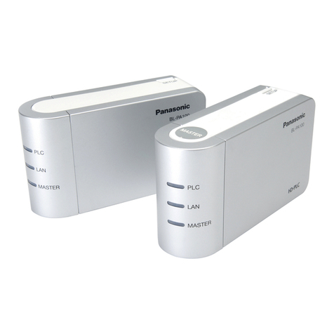 Panasonic BL-PA100KT operating instructions