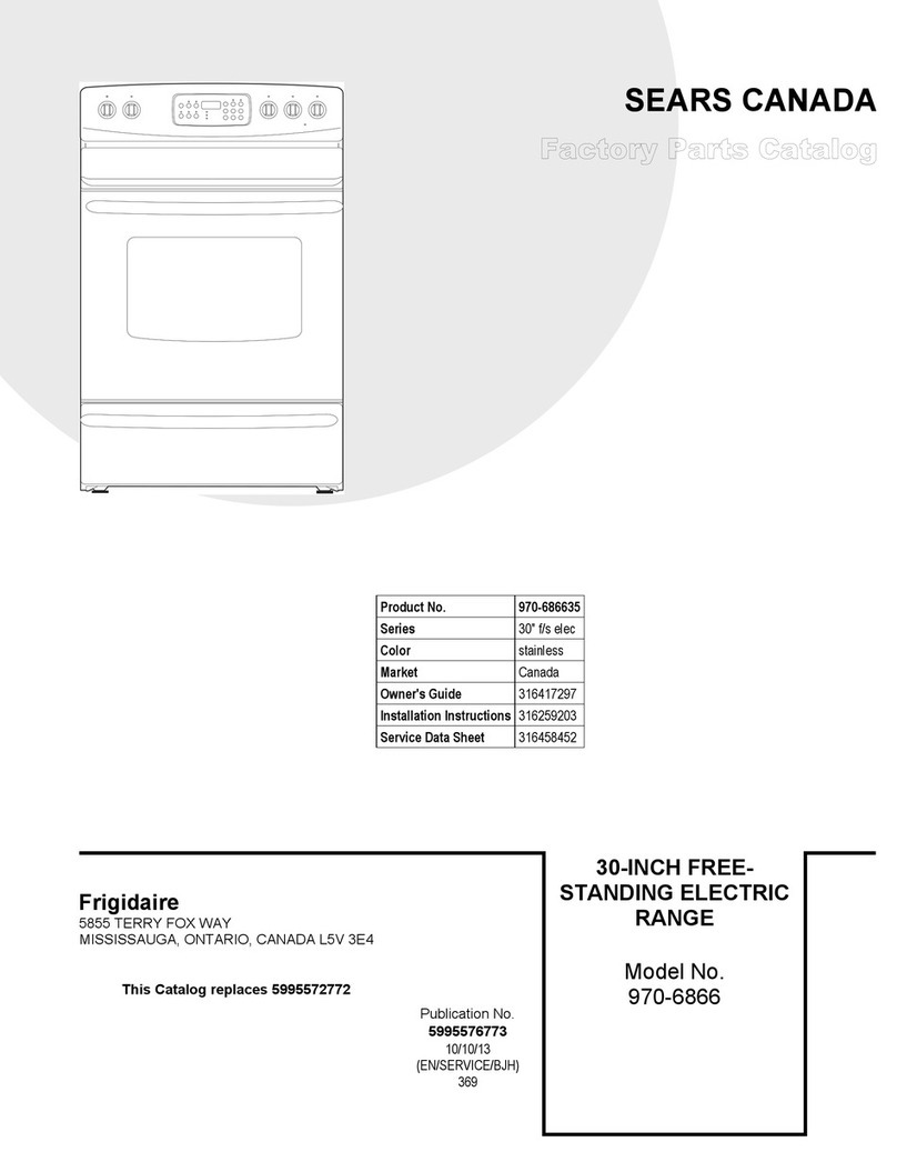 Frigidaire 970-6866 Instruction Manual