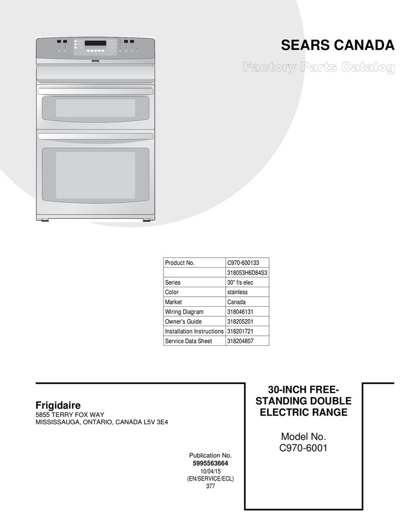 Frigidaire C970-6001 Instruction Manual