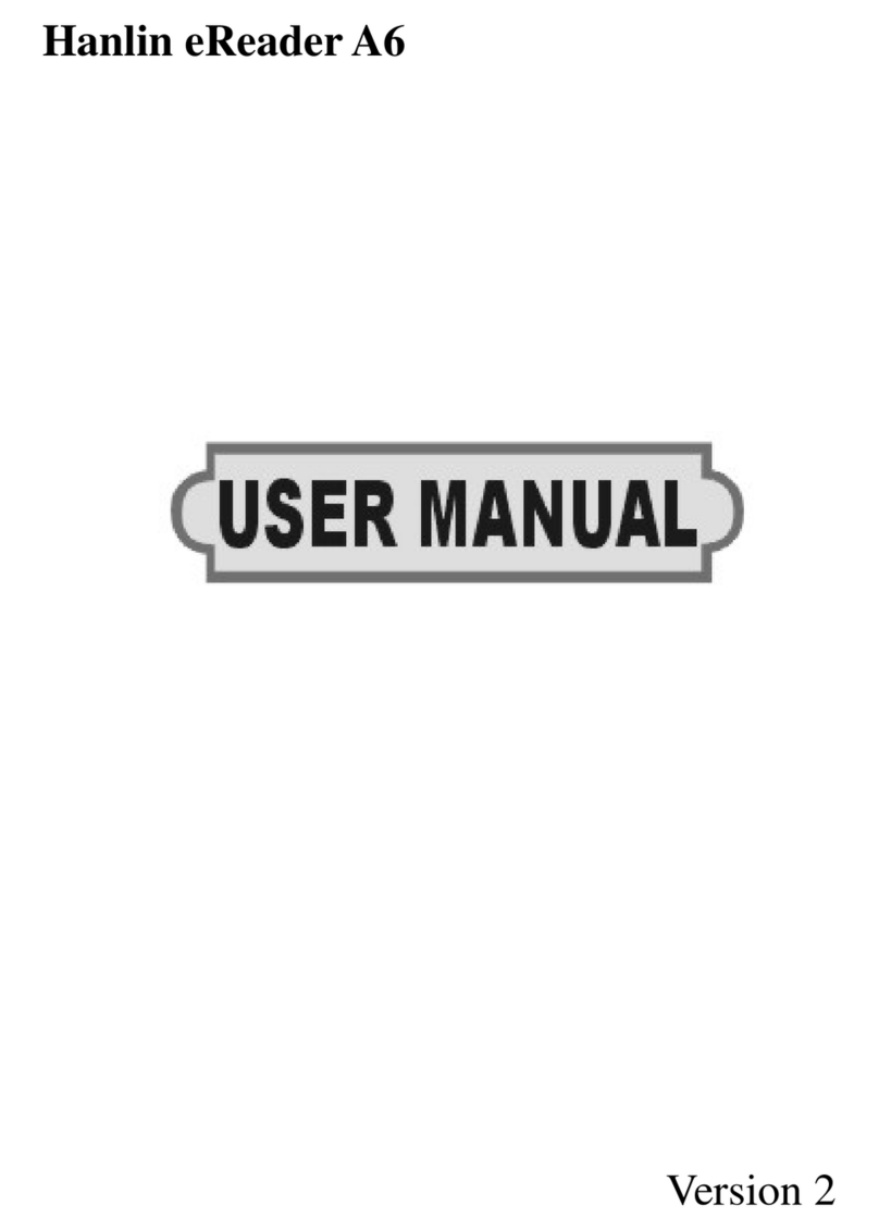 Jinke Hanlin eReader A6 User manual