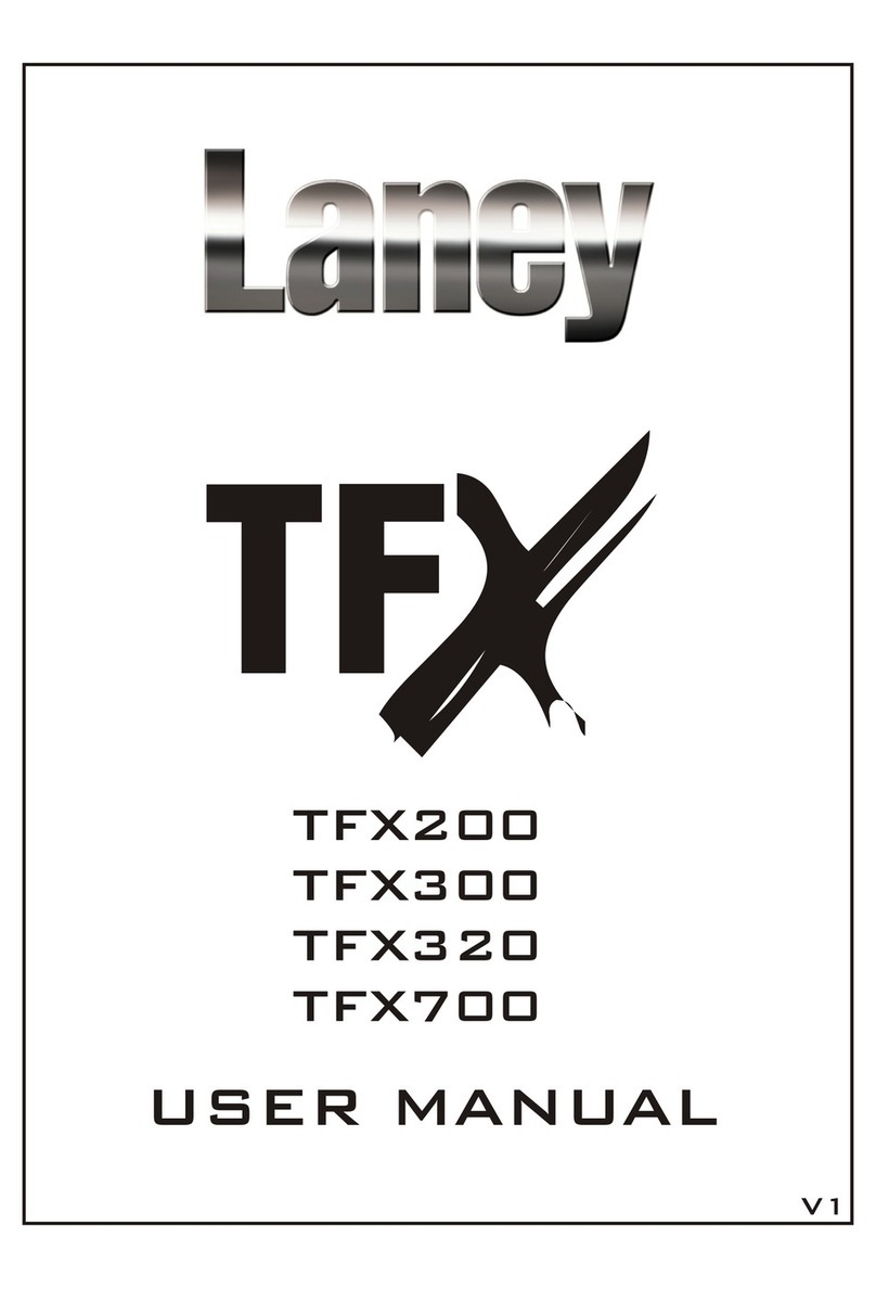 Laney TFX200 User manual Laney TFX200 User manual